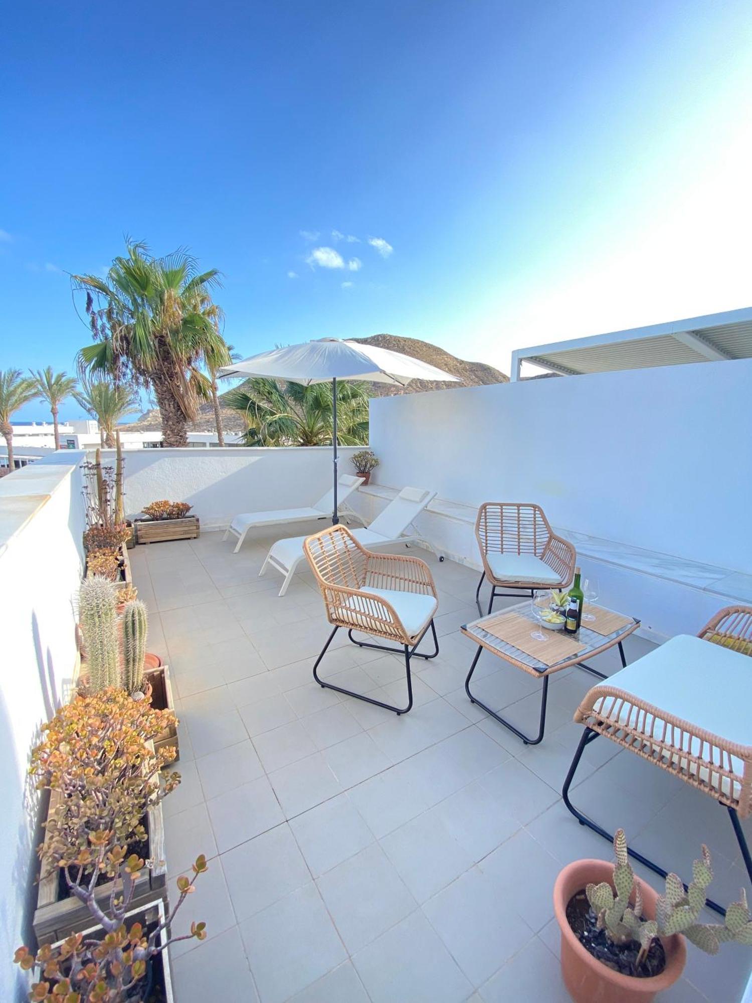 Villa Helice - Apartamento Con Piscina, Terraza Y Padel En Cabo De Gata Las Negras Exteriör bild