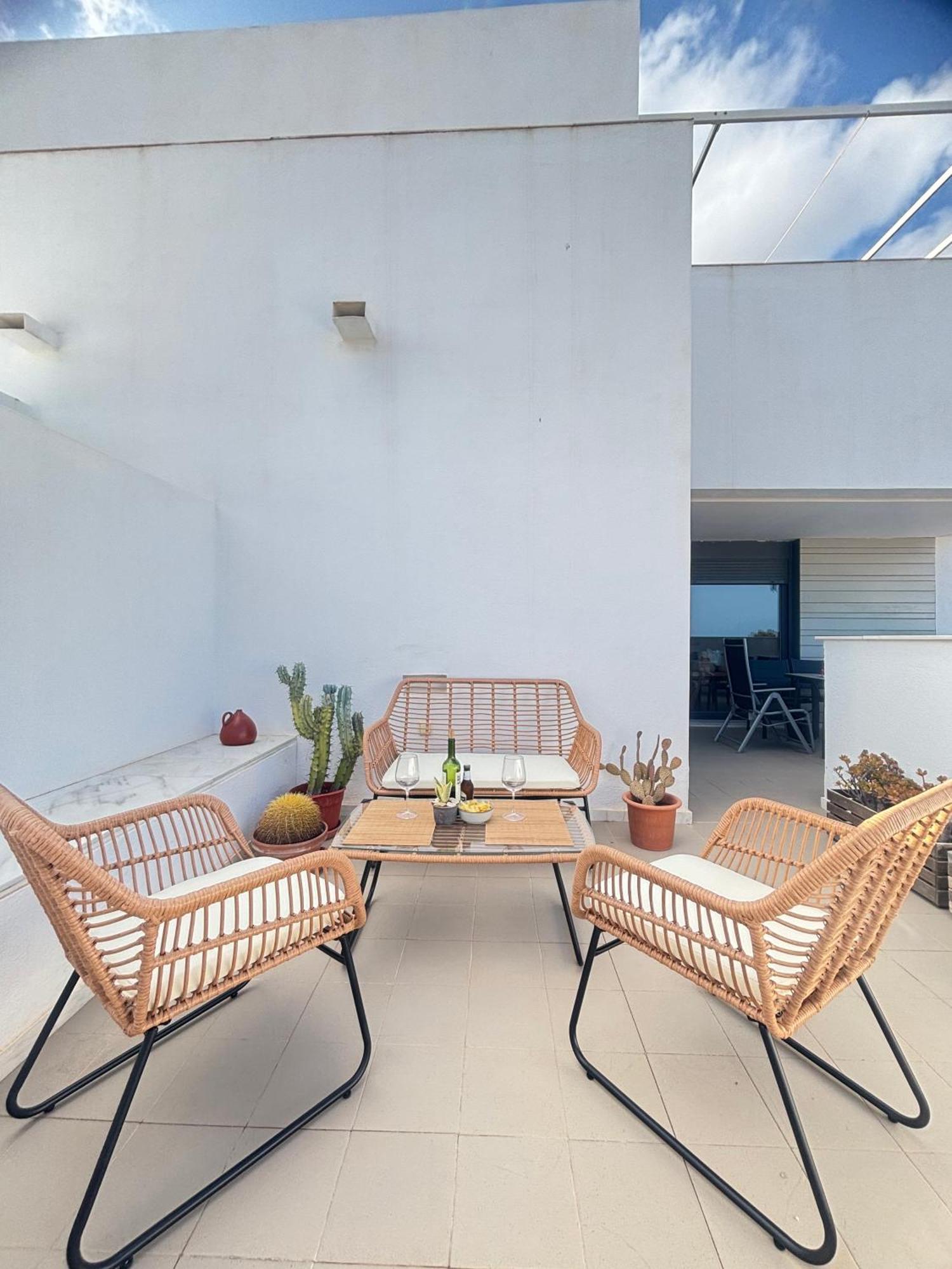 Villa Helice - Apartamento Con Piscina, Terraza Y Padel En Cabo De Gata Las Negras Exteriör bild